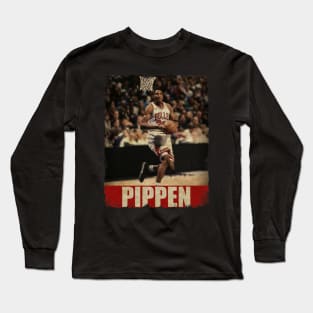 Scottie Pippen - NEW RETRO STYLE Long Sleeve T-Shirt